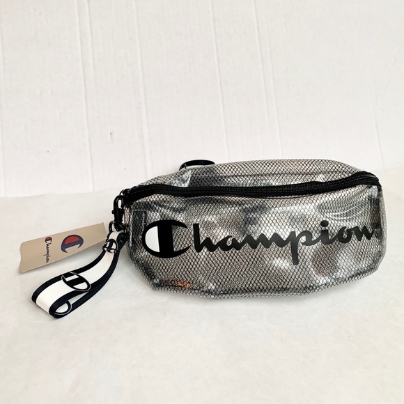clear champion fanny pack